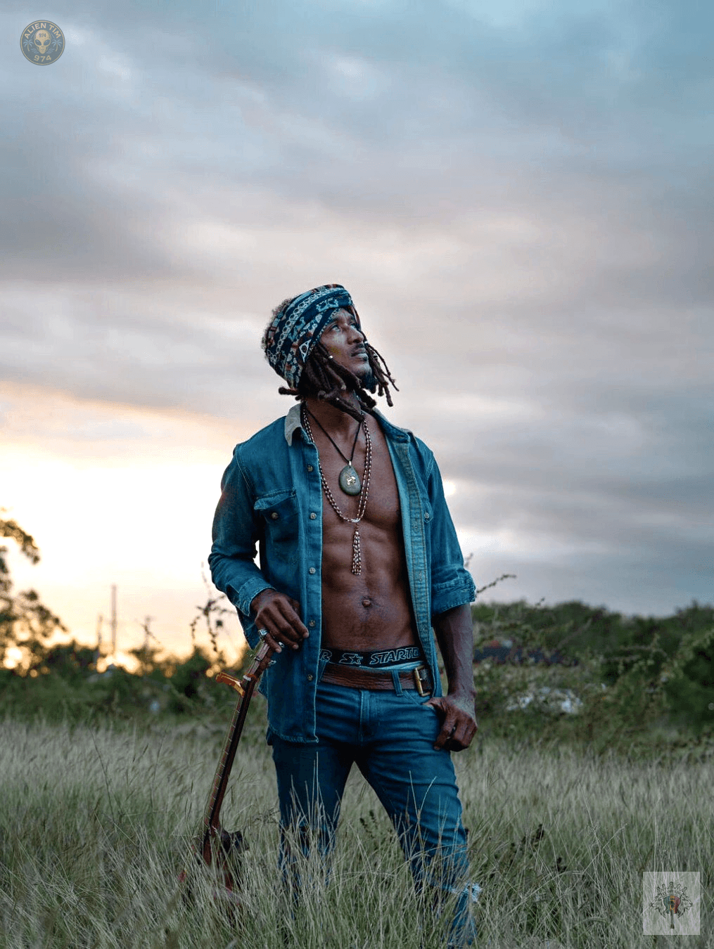 Ky-Enie King at sunset